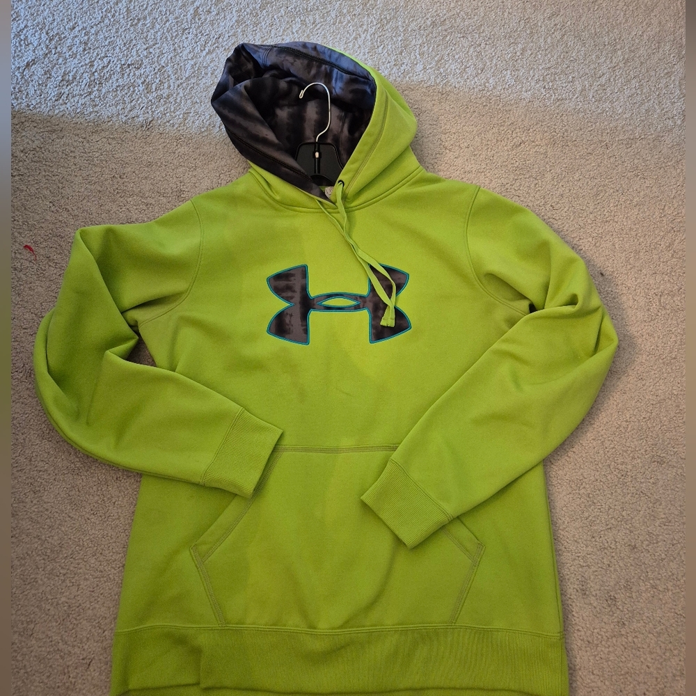 UA Vibrant neon Green Hoodie